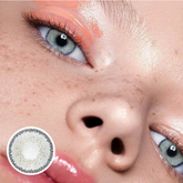 Lentes de contacto de color gris mágico